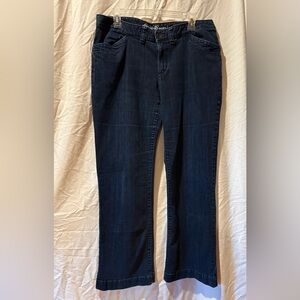Eddie Bauer curvy trouser bootcut jeans Women’s 14
